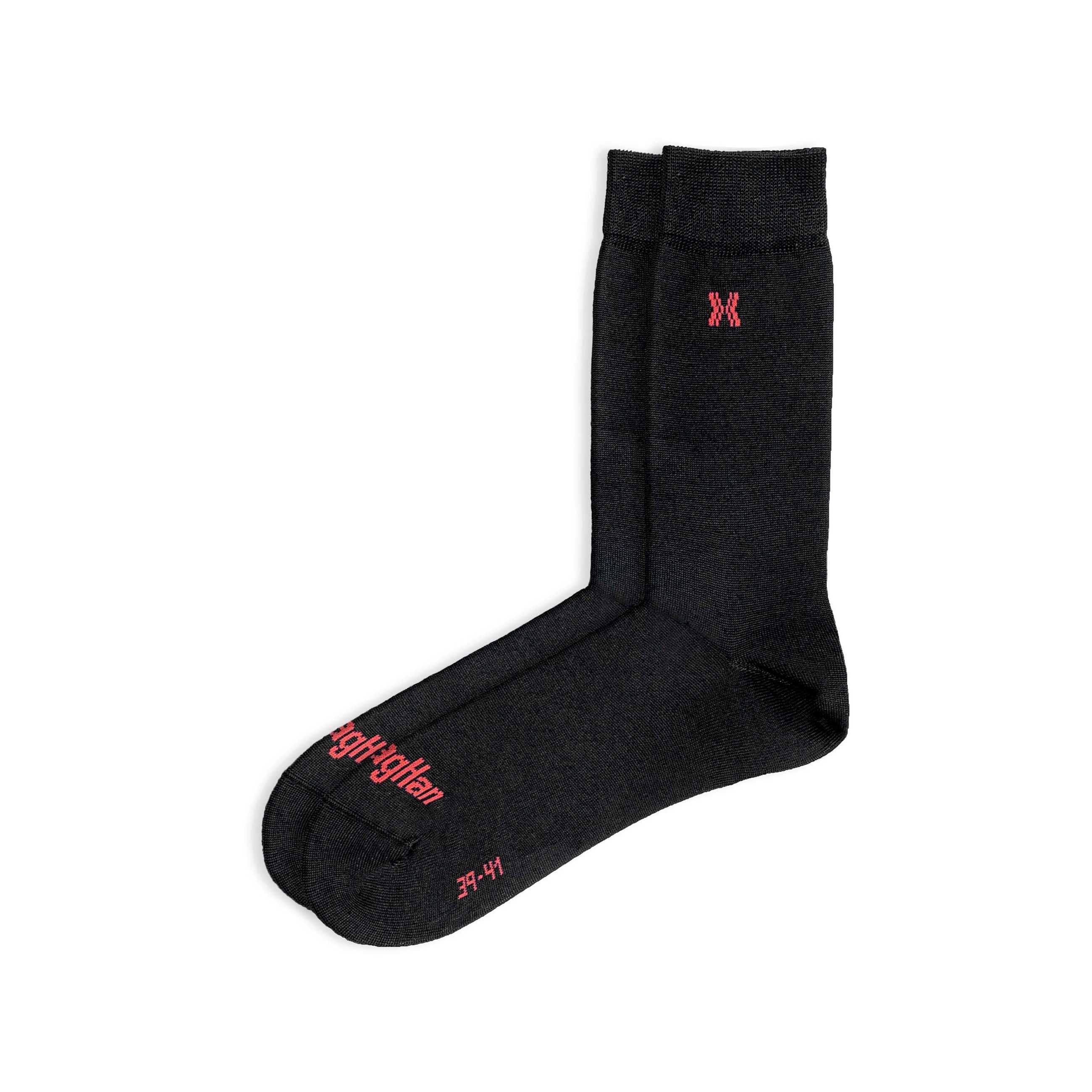 10 | CALCETIN LISO / NEGRO | INSOLE - Image 4